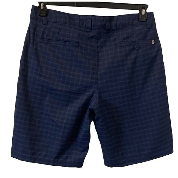 3 for $25-Hang Ten Shorts Men's Size 38 Navy Blue Classic Fit Casual Chino - Picture 10 of 10